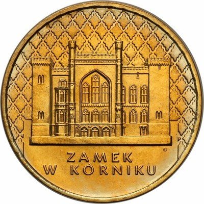 2 złote 1998 Zamek w Kórniku st.1