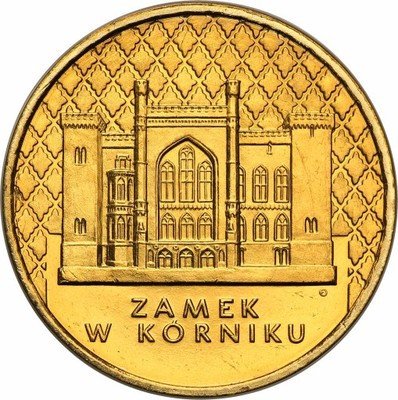 2 złote 1998 Zamek w Kórniku st.1