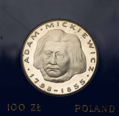 100 złotych 1978 Adam Mickiewicz st.L