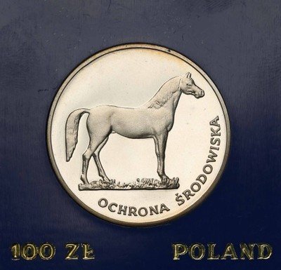 100 złotych 1981 koń st.L