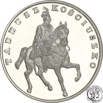 100000 zł 1990 Kościuszko Mały Tryptyk IDEALNY stL