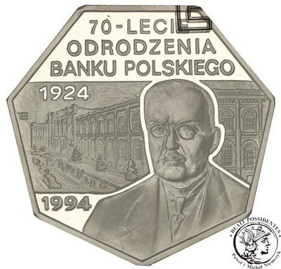 300 000 zlotych 1994 Odrodzenie Banku st.L