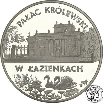 20 złotych 1995 Pałac w Łazienkach IDEALNY st.L