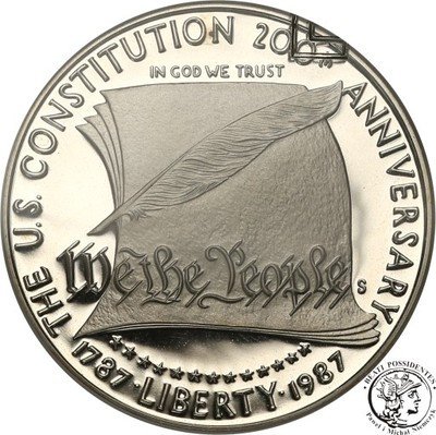 USA 1 dolar 1987 konstytucja st.L
