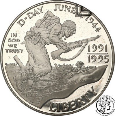 USA 1 dolar 1995 wojna st.L