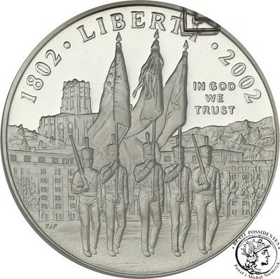 USA 1 dolar 2002 Liberty 1802-2002 West Point st.L