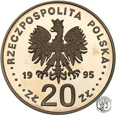 20 złotych 1995 Katyń st. L