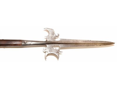 Oryginał - HALABARDA XVII / XVIII w. 2,2 metra