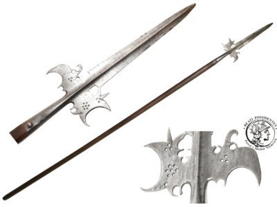 Oryginał - HALABARDA XVII / XVIII w. 2,2 metra