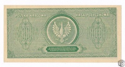 RZADKIE 1 milion marek polskich 1923 A UNC PIĘKNE