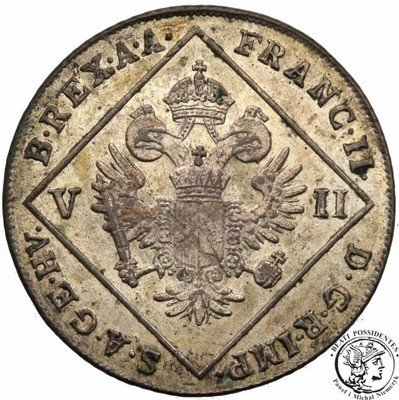 Austria 7 Krajcarów 1802 B Franciszek II st.2