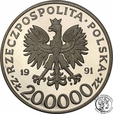 200 000 złotych 1991 Targi Poznańskie st.L