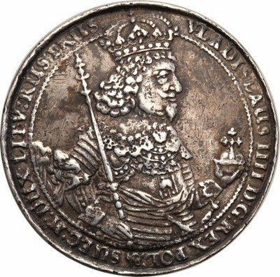 Władysław IV Waza donatywa 1644 Gdańsk replika st3