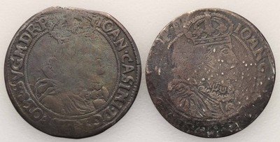 Jan Kazimierz orty Poznań lot 2 szt. st.5
