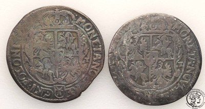 Jan Kazimierz orty Poznań lot 2 szt. st.5