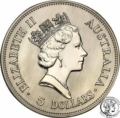 Australia 1 dolar 1990 Kookaburra st.L