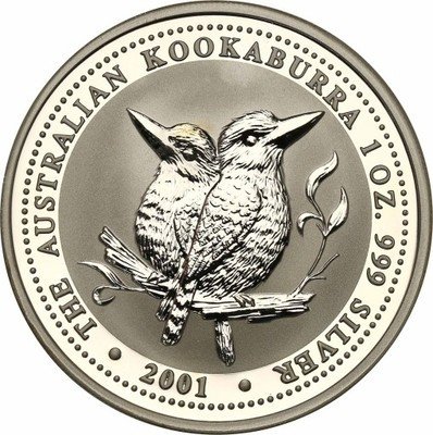 Australia 1 dolar 2001 Kookaburra st.L
