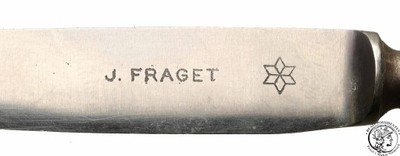 Fraget plater sztućce deserowe lot 20 sztuk