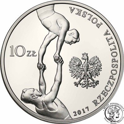 10 złotych 2017 Towarzystwo Gimnastyczne SOKÓŁ stL