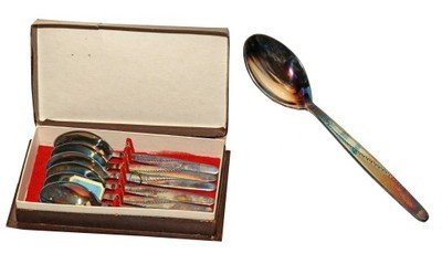 Łyżeczki do herbaty plater zestaw 6 sztuk