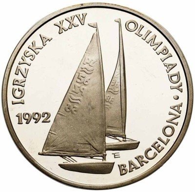 200 000 złotych 1991 Barcelona żaglówki st.L