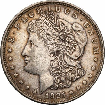USA 1 dolar 1921 st.3+