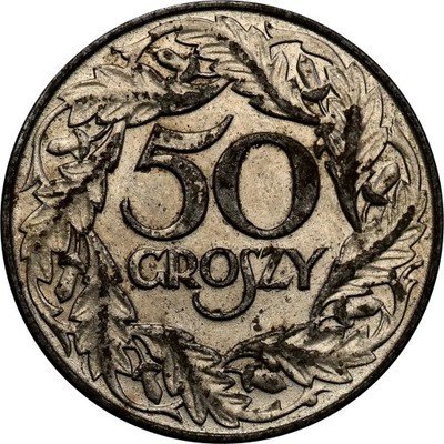 50 groszy 1938 żelazo st.3