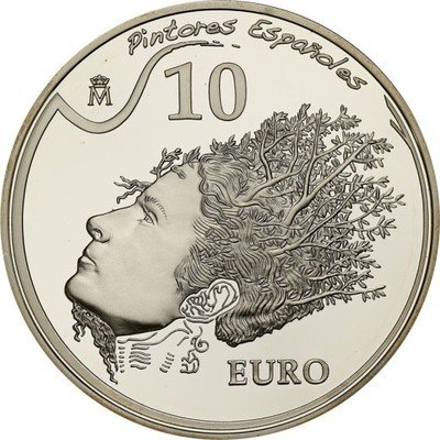 Hiszpania 10 Euro 2009 Salvador Dali st.L
