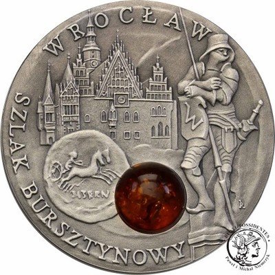 1 dolar 2009 Szlak Bursztynowy - Wrocław st.1