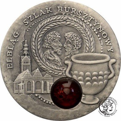 1 dolar 2009 Szlak Bursztynowy - Elbląg st.1