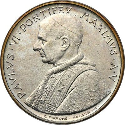Watykan 500 Lire 1967 Paweł VI st.1