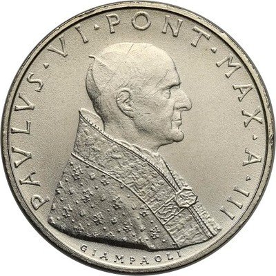 Watykan 500 Lire 1965 Paweł VI st.1