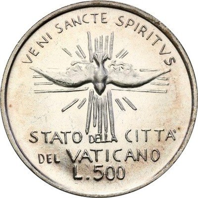 Watykan 500 Lire 1978 Sede Vacante IX st.1