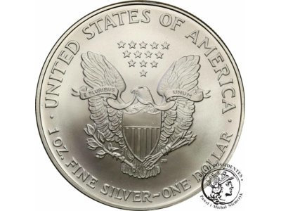 USA 1 dolar 2007 (uncja SREBRA Ag .999) st.1