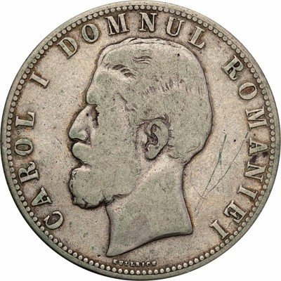 Rumunia 5 lei 1880 B st.3