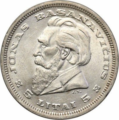 Litwa 5 Litai 1936 st. 1- PIĘKNE