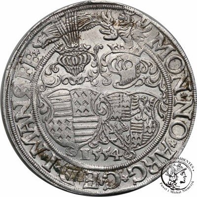 Niemcy Mansfeld TALAR 1554 st.2- PIĘKNY RZADKI