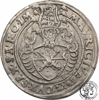 Niemcy Saksonia 1/2 talara 1550 Annaberg st.3+