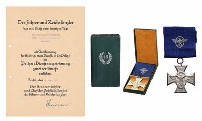 Medal za służbę w policji + nadanie