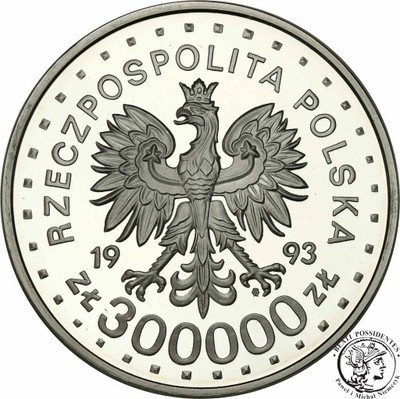 300 000 złotych 1993 Zamość st.L