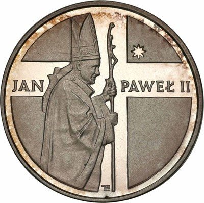 Papież 10 000 zł 1989 Jan Paweł II Pastorał stL/L-