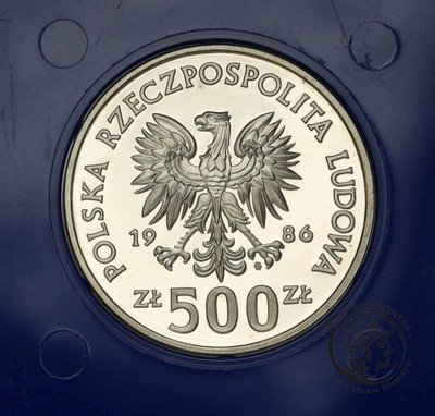 500 złotych 1986 sowa st.L/L-