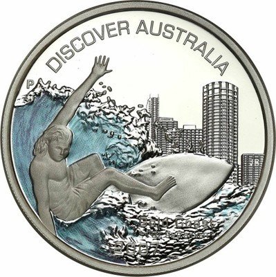 Australia 1 dolar 2007 Discover Australia st.L