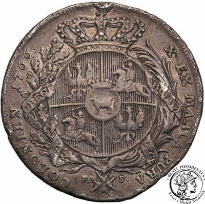 St. August Poniatowski TALAR 1766 (w zbroi) st.3