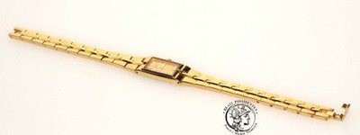 Japonia Seiko - zegarek damski - stal złocona