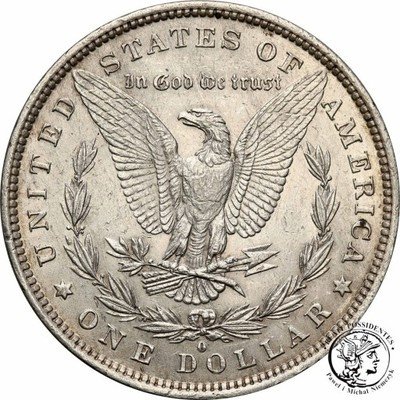 USA dolar 1882 O Nowy Orlean st.2+ ŁADNE