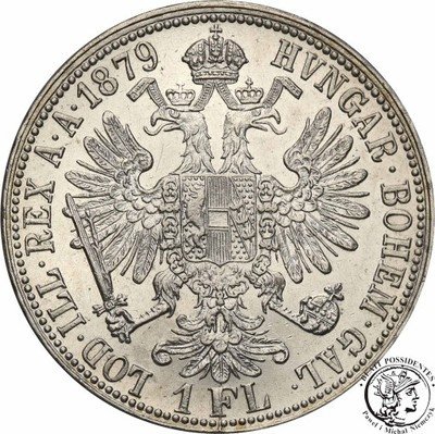 Austria 1 Floren 1879 FJ I st. 1-