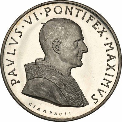 Watykan medal Paweł VI 1969 st. L