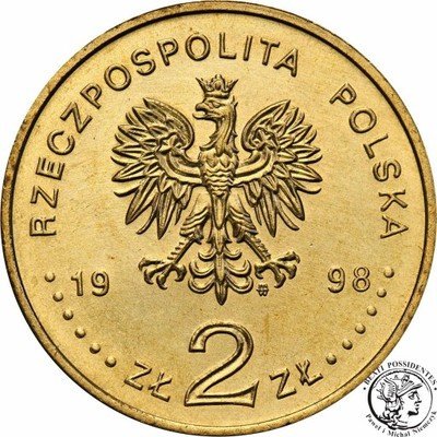 2 złote 1996 Mickiewicz st.1