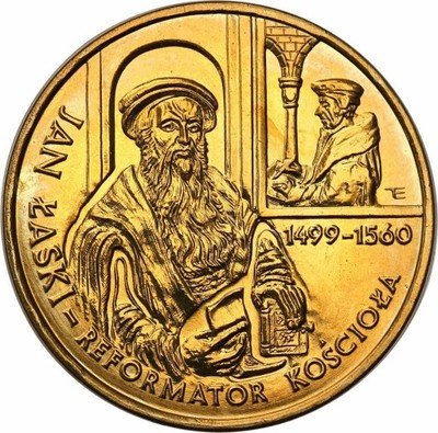2 złote 1999 Jan Łaski st.1